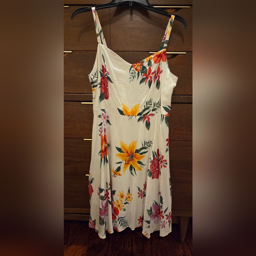 Old Navy Sz L Floral Print Dress